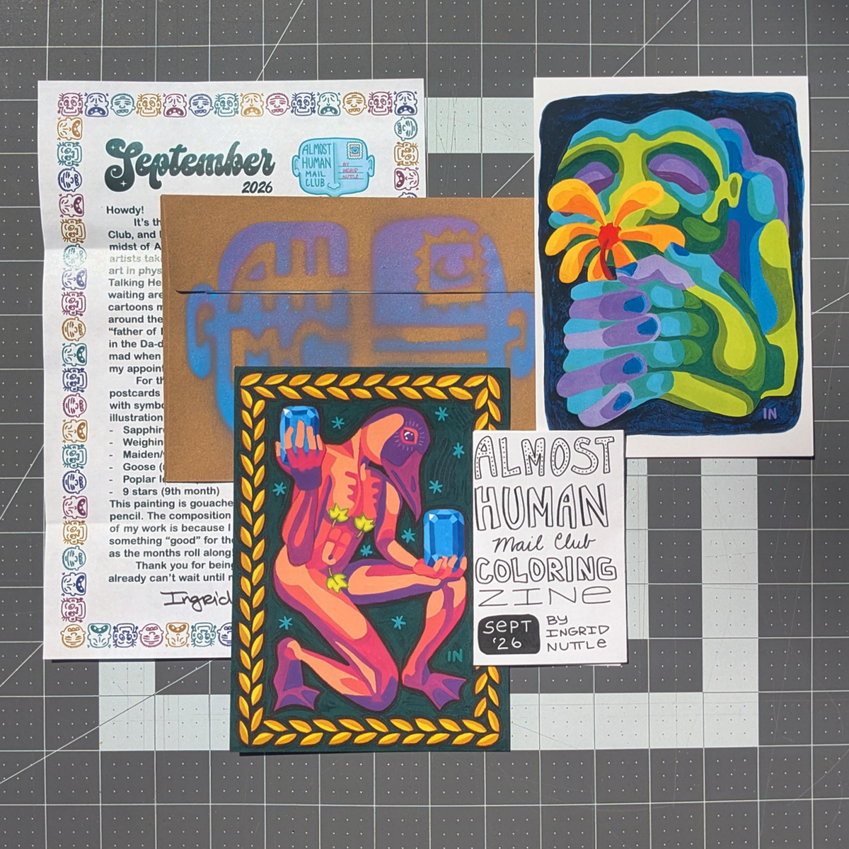 Almost Human Mail Club Subscription